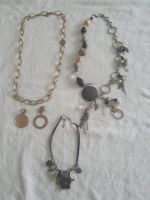 Schmuck-Set: 3 Halsketten von Fossil, Dyrberg/Kern & Boho-St