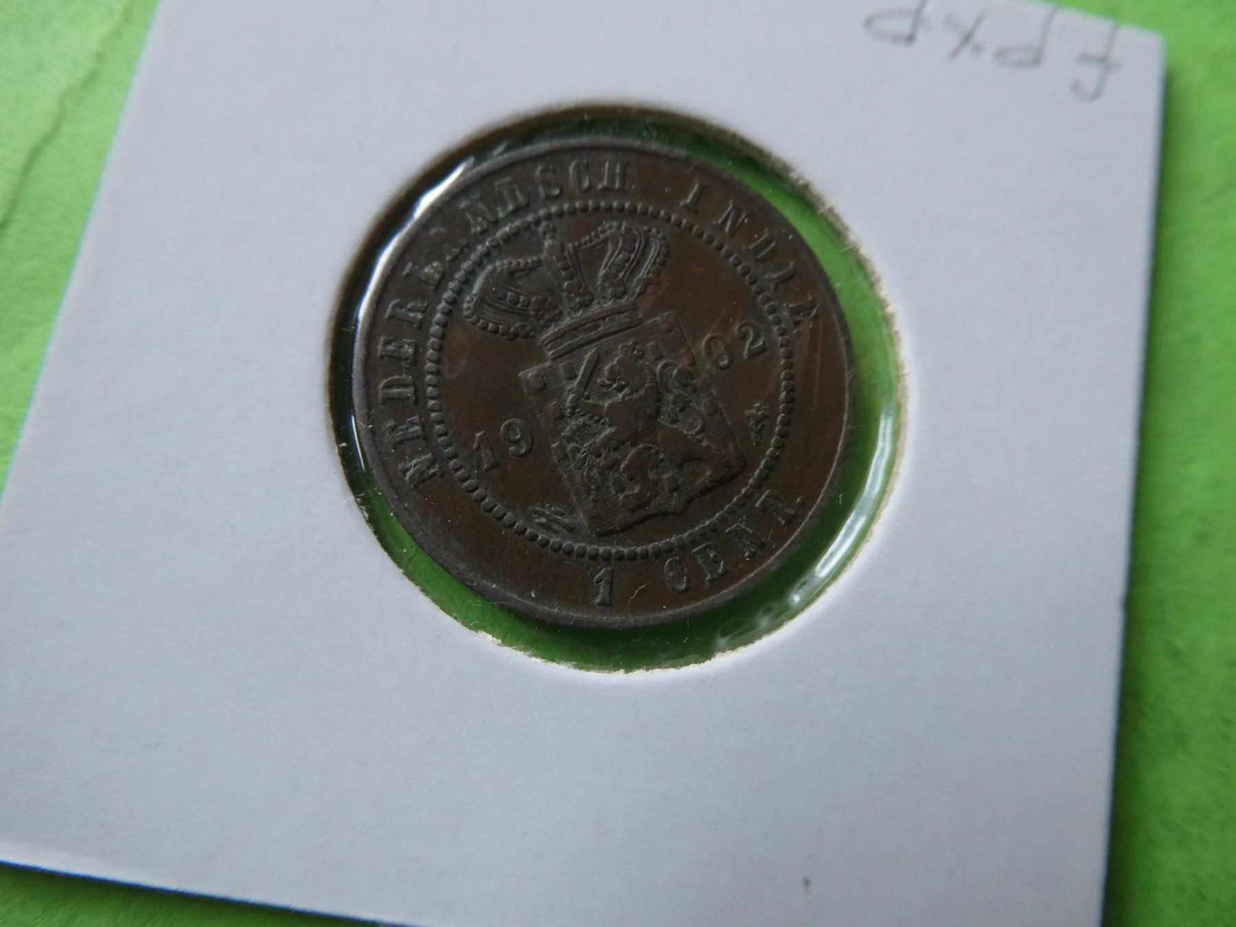 Tutti le monete: NIederländisch Indien 1902, 1 Cent – Usato da Hinterforst venduto da Rohusri 1