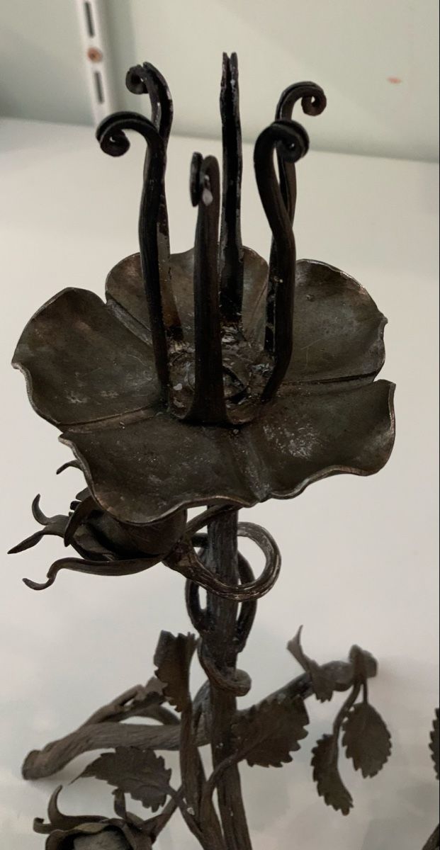 Kerzenständer: Paire de chandelier en fer forgé – Gebraucht aus rolle von Tontonjulot 8