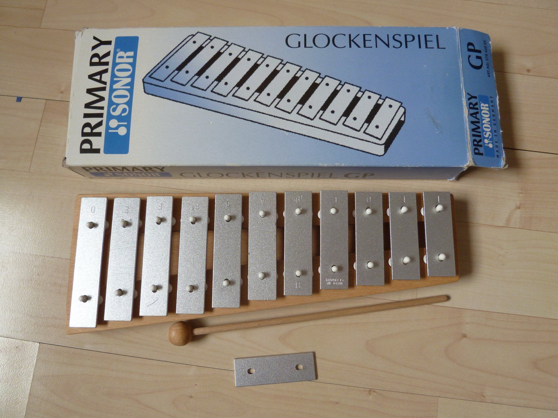 Sonor Strumenti musicali: SONOR Primary Glockenspiel GP – Usato da Dättlikon venduto da Mamakuga