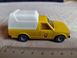Siku VW Pickup PTT gelb  Made in W - Germany 😍💯👮‍♂️🇨🇭