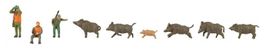 Faller 151701 H0 Jäger und Wildschweine
