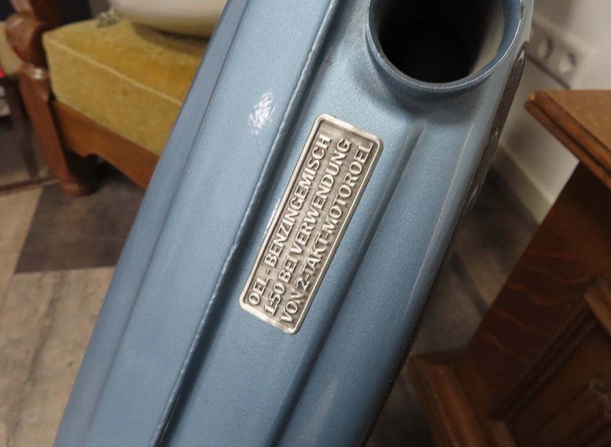 Sticker: Benzin-Gemisch Aufkleber RealMetall Silberfarbe – Nuovo e nell'imballaggio originale da Gossau SG venduto da Puch-tech 1