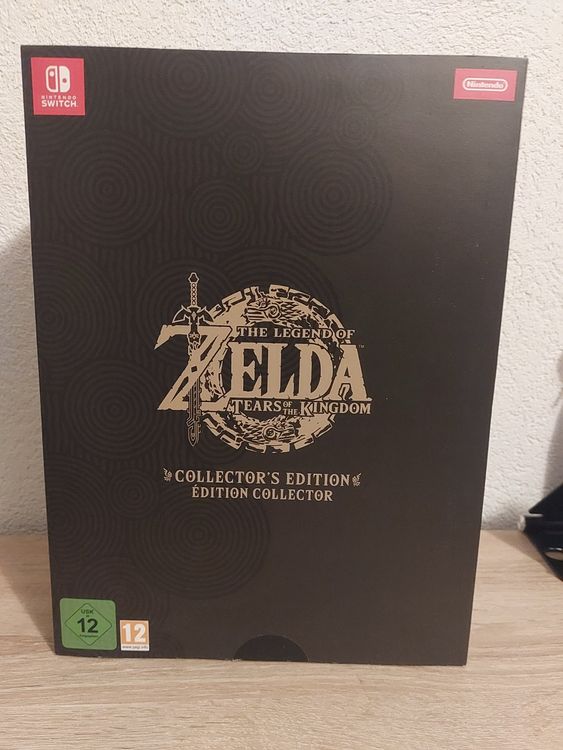 Zelda Tears of the Kingdom Collector + Amiibo Link Neuf et scellé