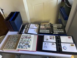 Briefmarken Sammlung in Alben (4)