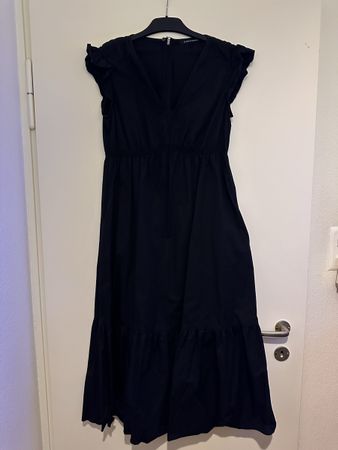 Sommerliches Luisa Cerano Kleid, Schwarz, Grösse 38