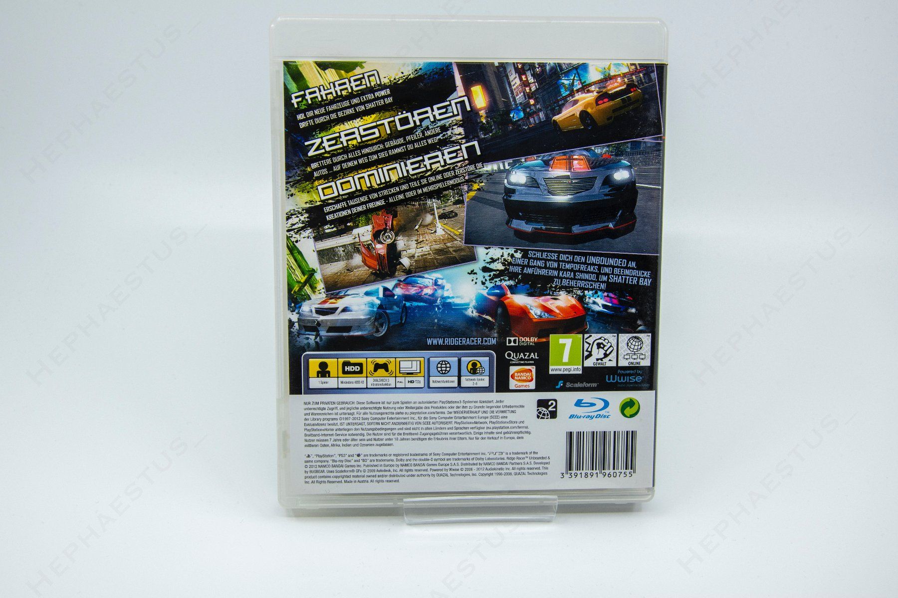 Ridge Racer Unbounded Limited Edition PS3 (Gebraucht) in Effretikon für ...