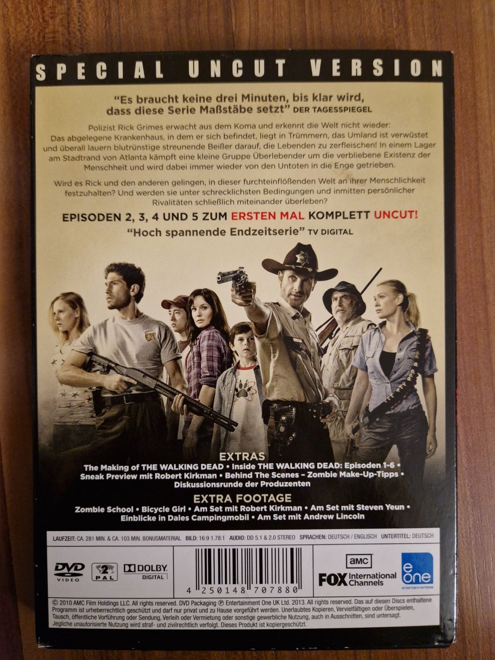 Tutti i DVDs: The Walking Dead, erste Staffel, dvd, Horror, Zombie – Usato da Thayngen venduto da Lan222 1