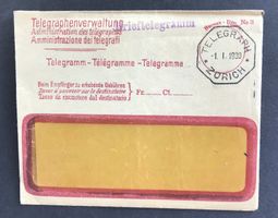 TELEGRAMM 1.1.1930