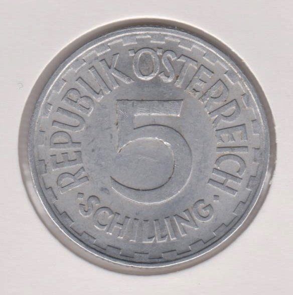 Tutti le monete: Austria 5 Schilling 1952 II. Republik – Usato da WilSG venduto da Wil10 1