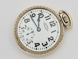 Ball Commercial Taschenuhr Record Uhrwerk Handaufzug