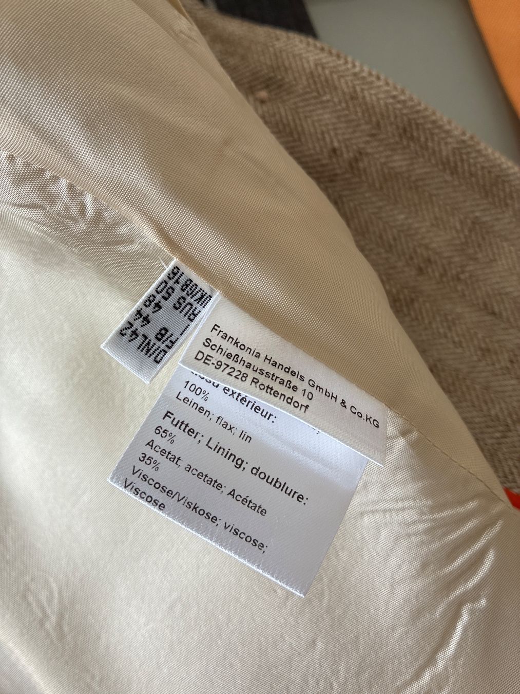 Giacche: Leinenblazer von Highmoor Gr 42 – Usato da Davos Platz venduto da nanigl 6