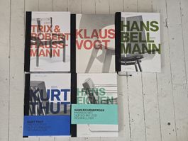 Designbücher 5x 
