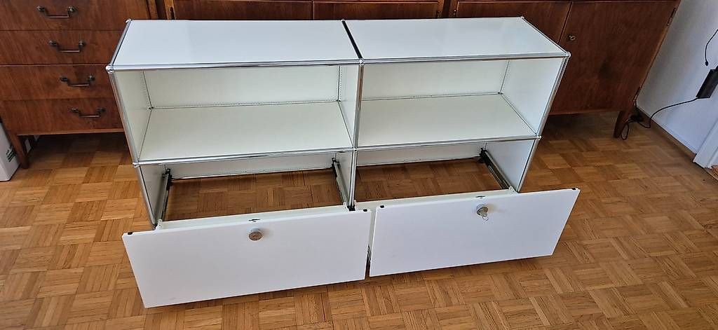 Scaffali: USM Haller Sideboard weiss mit Auszügen – Usato da Hofstetten SO venduto da IgorMarijak 1