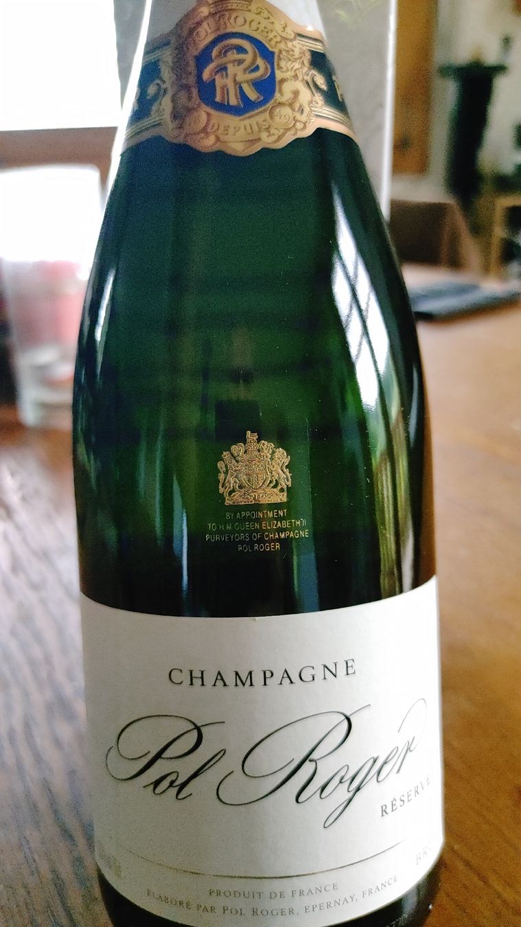 Wein: Pol Roger Champagne Brut Réserve Blanc mit Box – Neu und originalverpackt aus REGENSDORF von velio