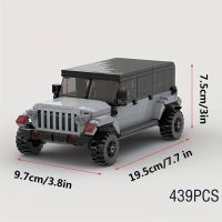 Stadt Geländefahrzeug Auto Modell Klemmbausteine, 439 Stk.