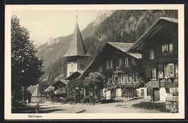 AK Meiringen, Blick auf die Kirche