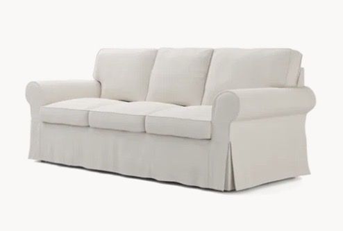 Sofas: Sofa Ektrop Ikea mit 3 Bezügen – D'occasion à Nidau par leo_h2vb 2