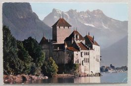 Château de Chillon et Dents du Midi