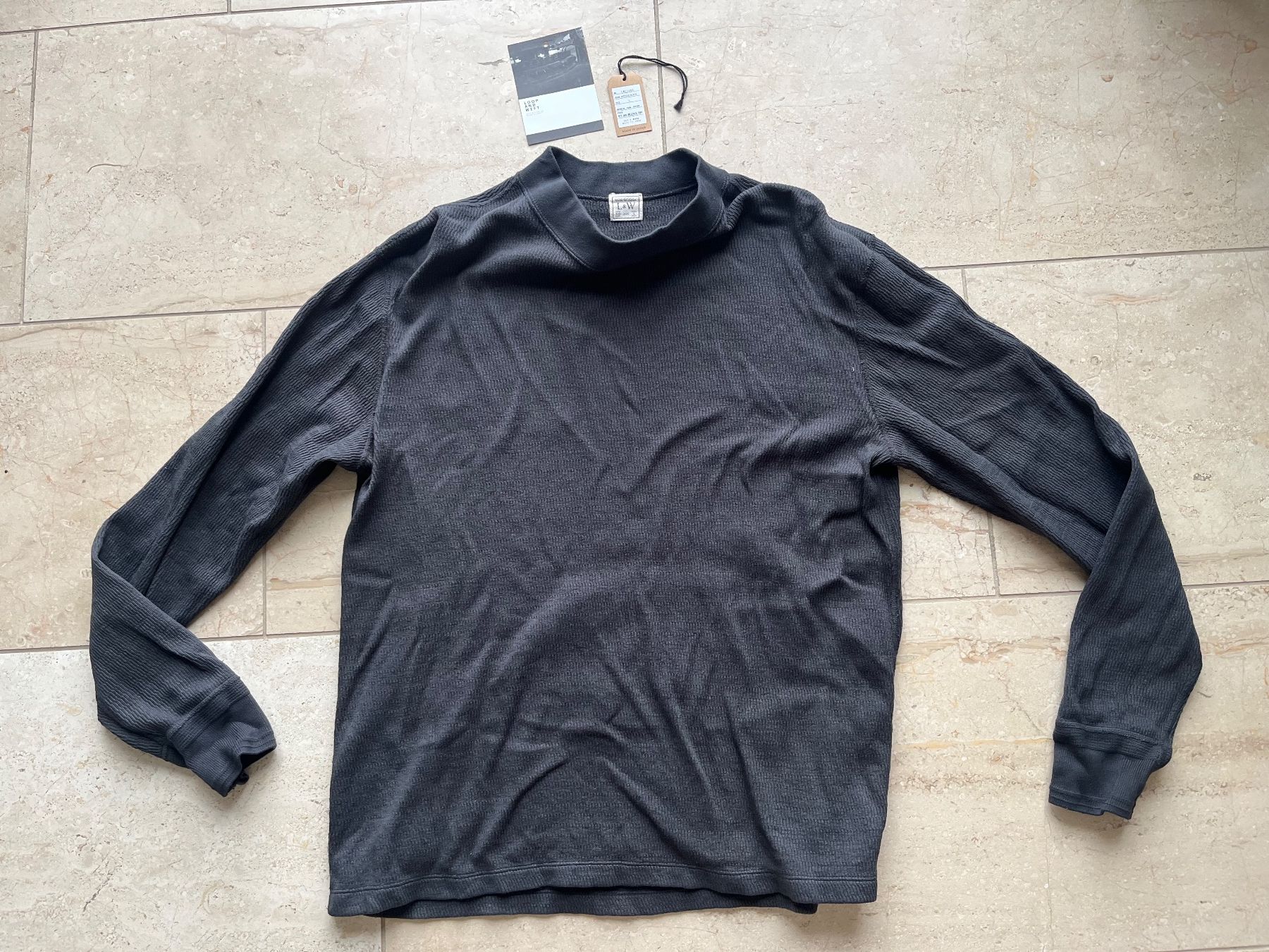 Pullover & Sweatshirts: Loop and Weft Supima Long Honeycomb Thermal - 3 Large – Gebraucht aus Wangen b. Olten von ricochet56