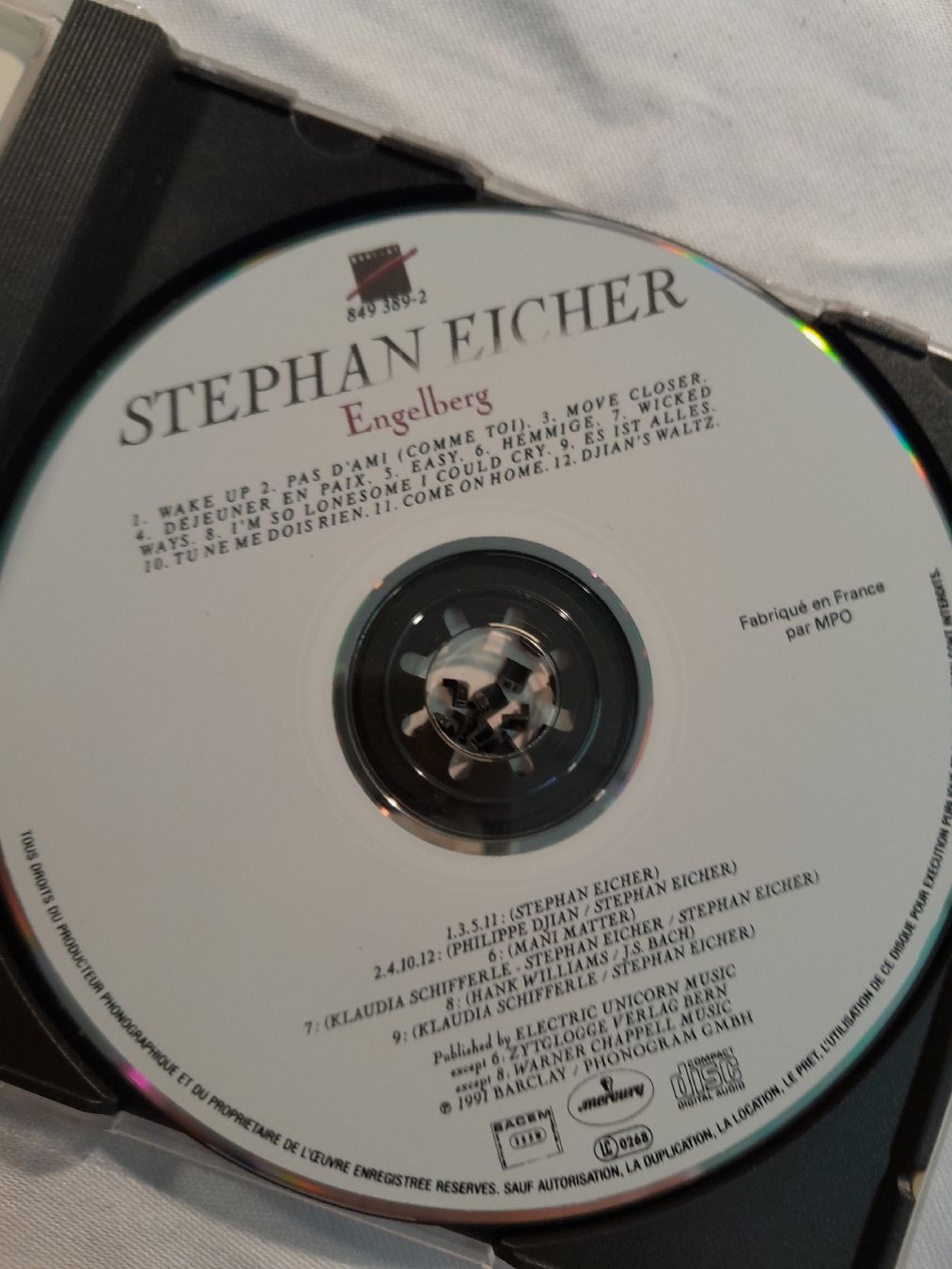 CD: Stephan Eicher - Engelberg CD - Top Zustand - Selten! – Usato da Aarwangen venduto da hirschit 1