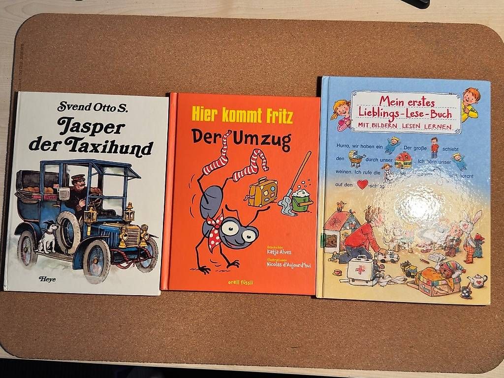 Bücher: 3 Kinderbücher – Gebraucht aus Weisslingen von Cy