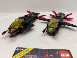 LEGO Space 6894 Invader - Blacktron I - 2 Stück!