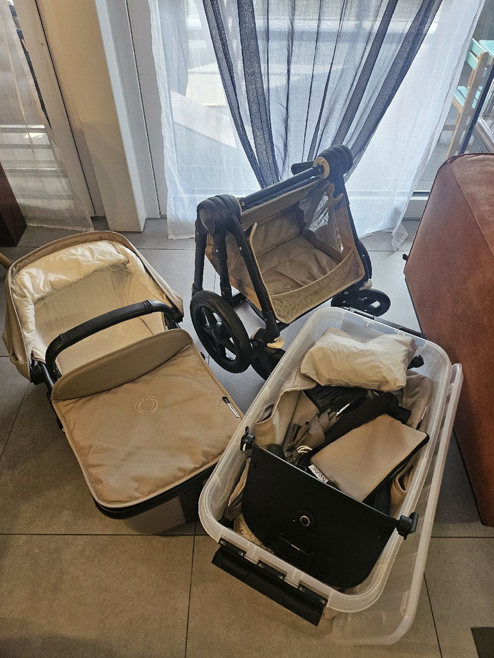 Bugaboo Carrozzine: Bugaboo Fox Classic black frame 2019 khaki – Usato da Baar venduto da Naedels-Kreationen 9