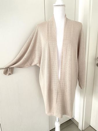 Strickjacke von NILE, Gr L Jacke Cardigan. Neu! Leinen, Hanf
