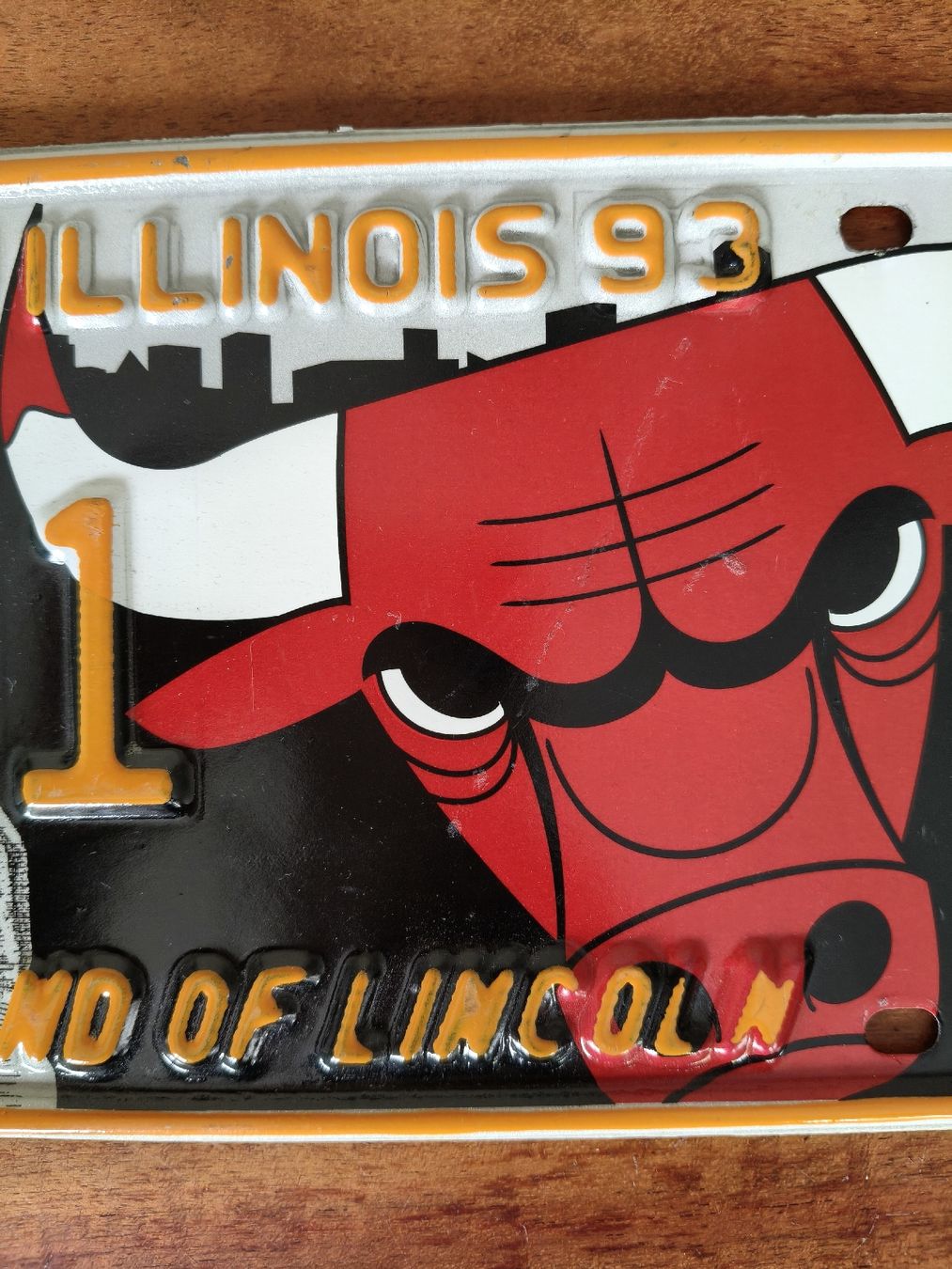 Insegne: Chicago Bulls Schild – Usato da Grüningen venduto da Mr.Michi 1