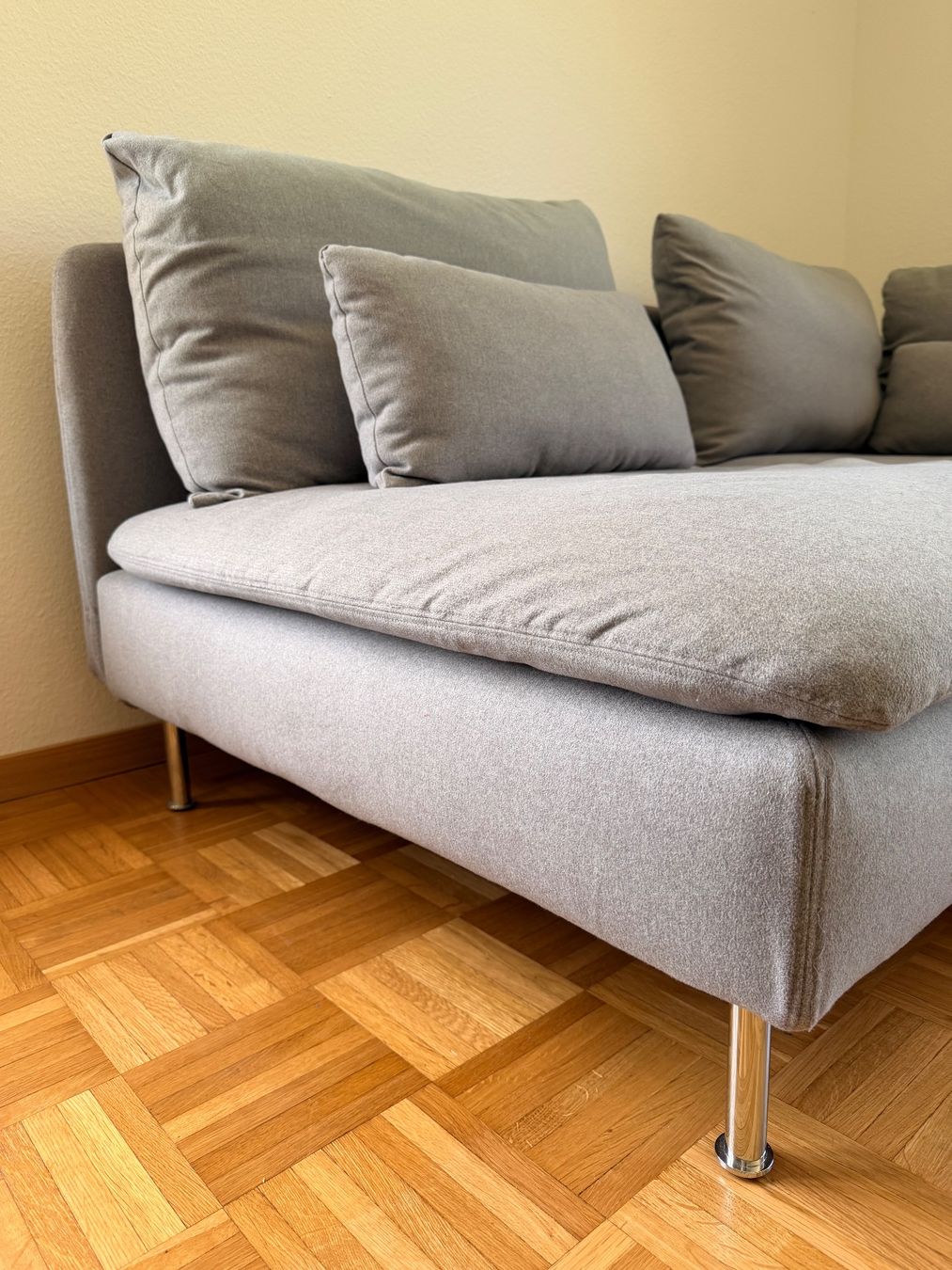 Ikea Divani: IKEA Söderhamn Ecksofa 3-sitzig hellgrau - guter Zustand – Usato da Zürich venduto da cherryberry71 4