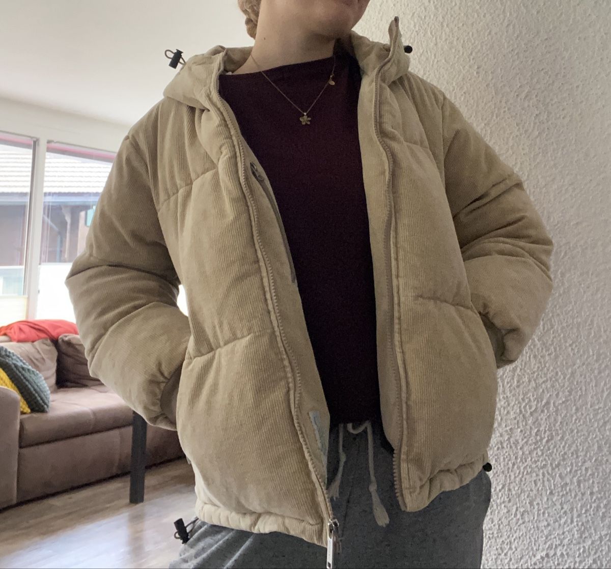 Wemoto Giacche: Beige Winterjacke Gr. S – Usato da Spiez venduto da m.baets.
