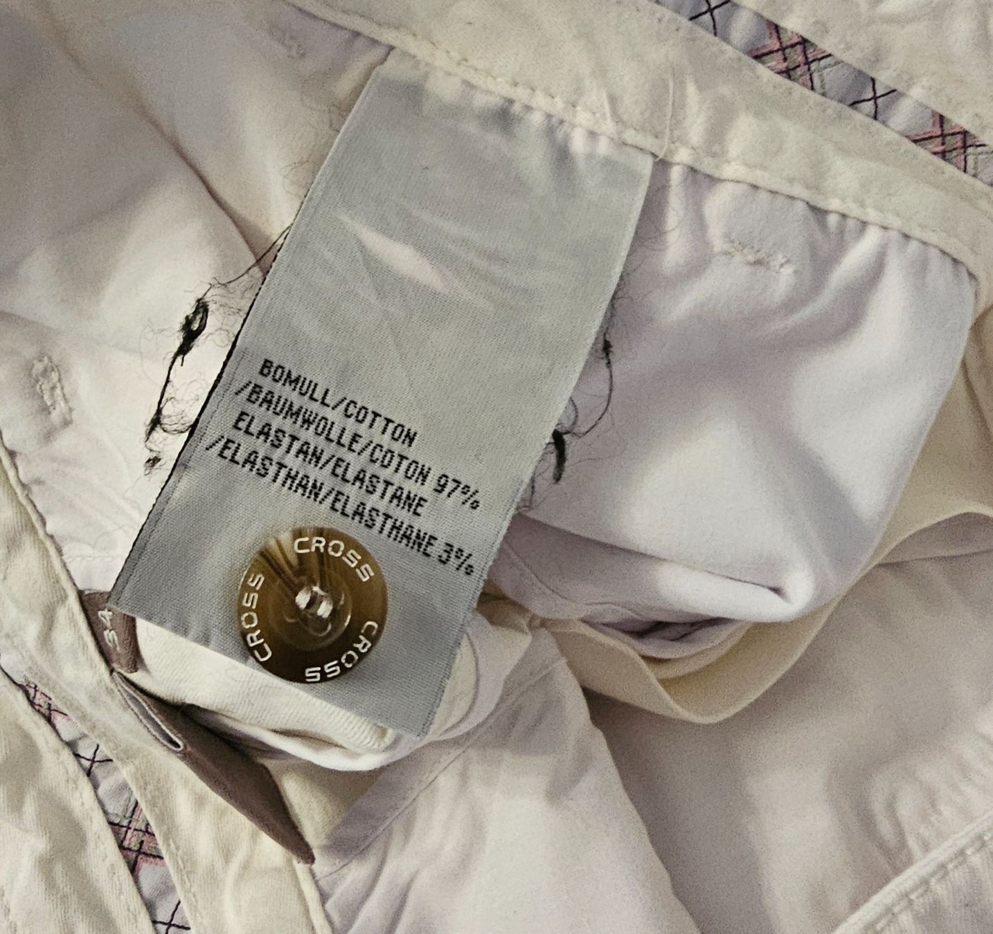 Pantaloni: Cross Damen Golf Hose, weiss Gr. 34 – Usato da Füllinsdorf venduto da Sunnebliemli7 3