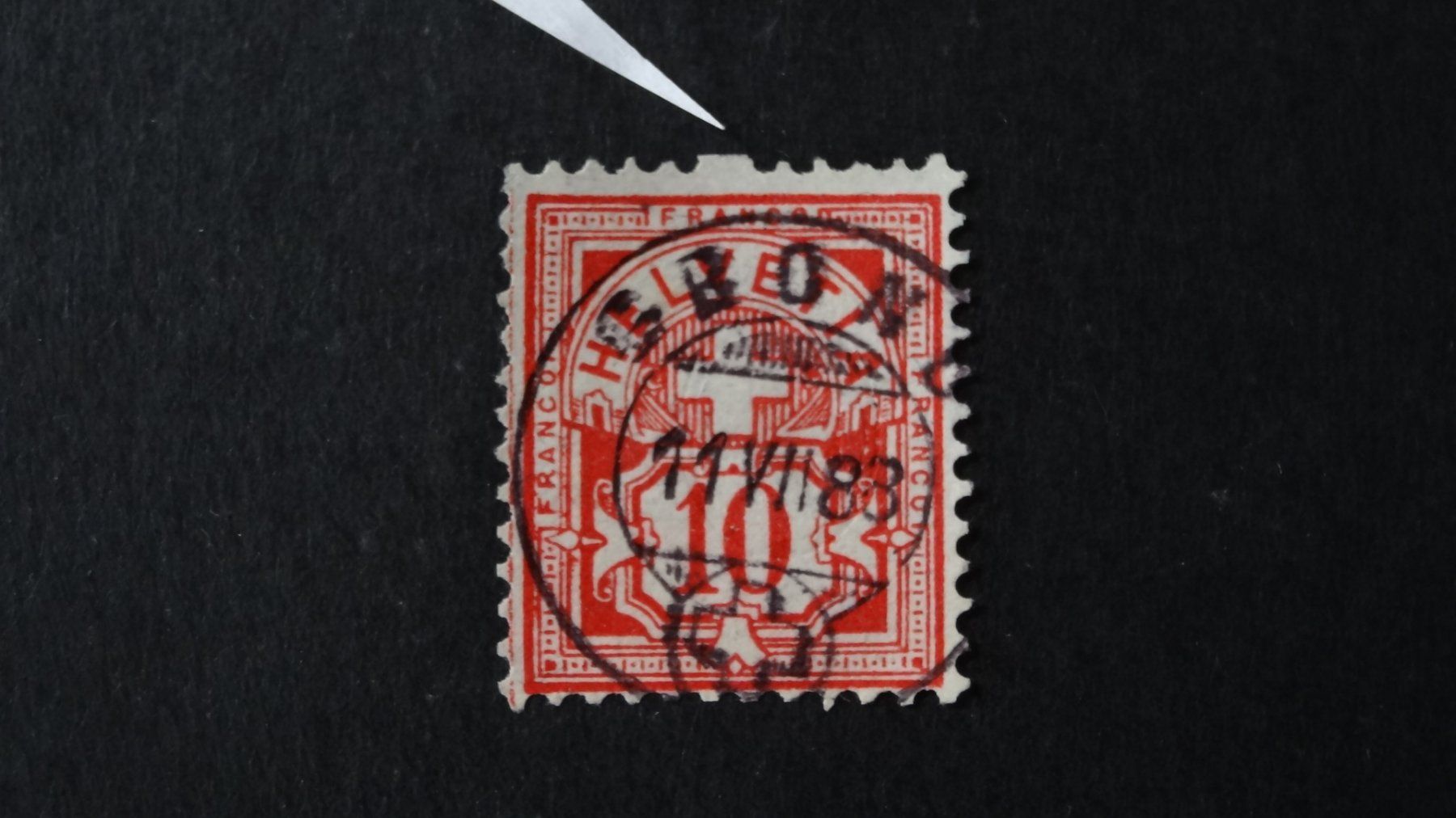 Alle Briefmarken: Blindzahn SBK 61A   132 – Gebraucht aus Anwil von C-DAIHA