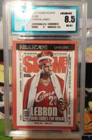 2021 Panini NBA Hoops Slam LeBron James 8.5 graded