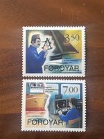 Alte Briefmarken, Faröer Inseln, 1893-1993, Top Zustand!