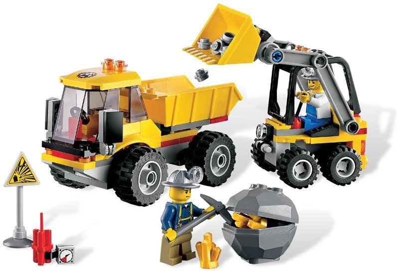 Lego Kit di costruzioni: LEGO® City 4201 Bagger mit Kipplaster – Usato da Schneisingen venduto da 500_to_moon 2
