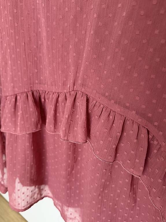 Blusen: Pinke Rüschen-Bluse – Gebraucht aus Bleienbach von Chi_Cari 2