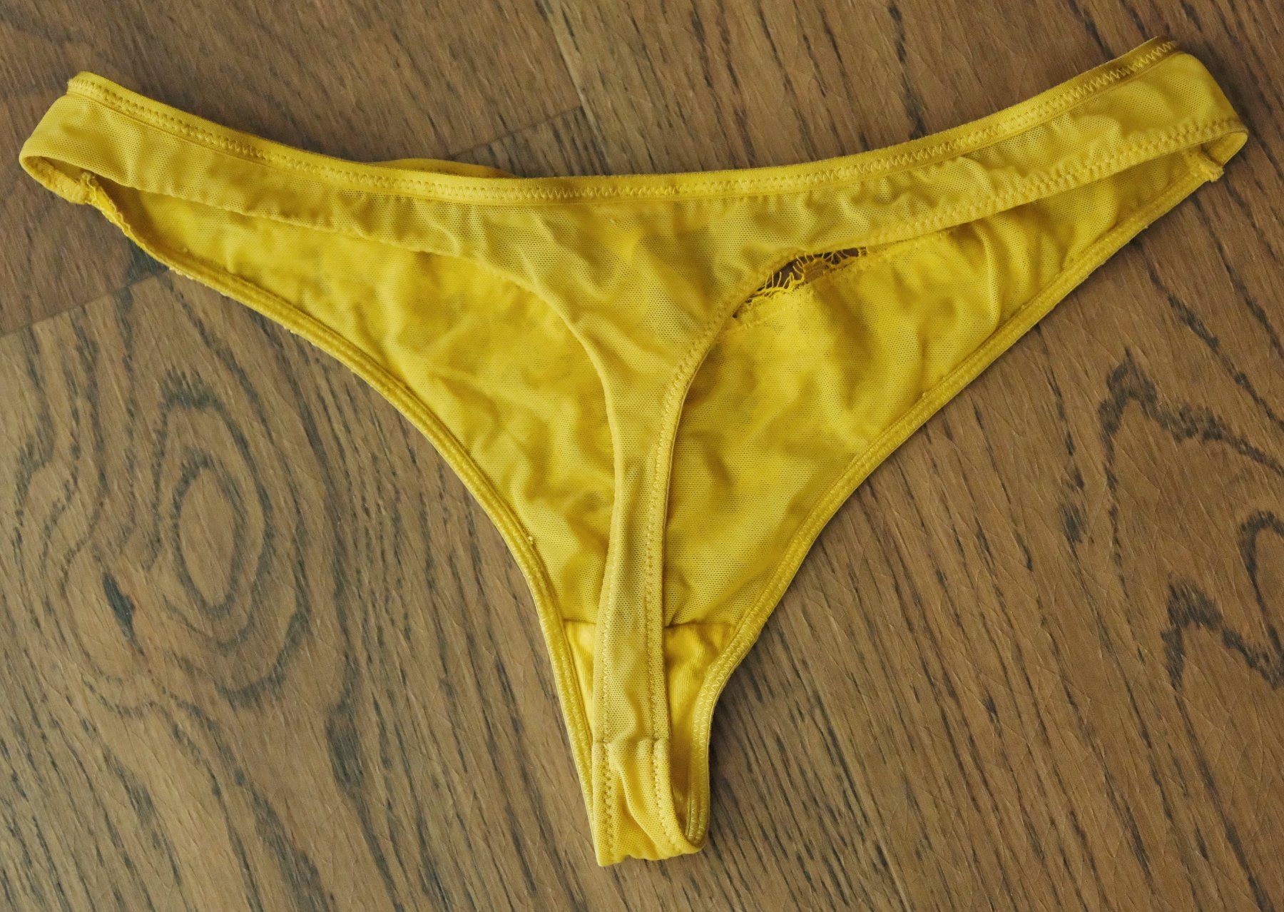 Hunkemöller Altra biancheria intima: String Tanga senfgelb Hunkemöller Gr. M – Usato da Winkel venduto da man_2qfr 1