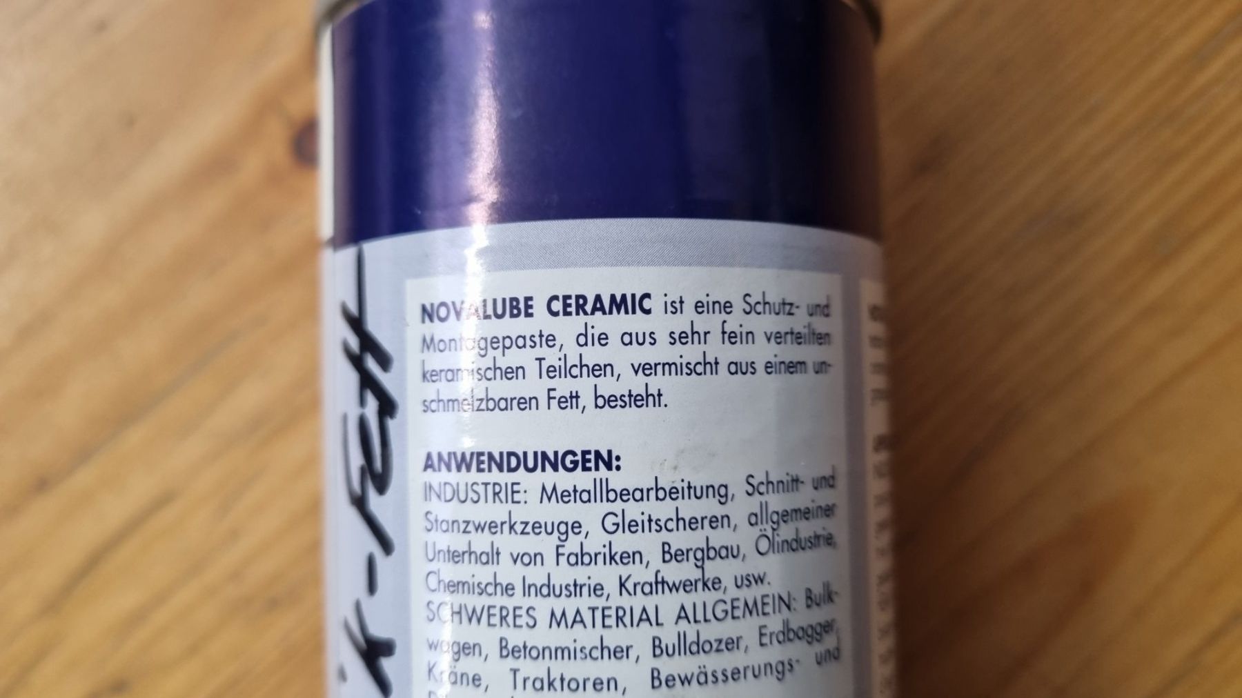 Prodotti di pulizia: Novatio Novalube Ceramic Antiblockier Schmier + Schutzpaste – Nuovo (secondo la descrizione) da Tägerschen venduto da Moto-Welt-Parts 2
