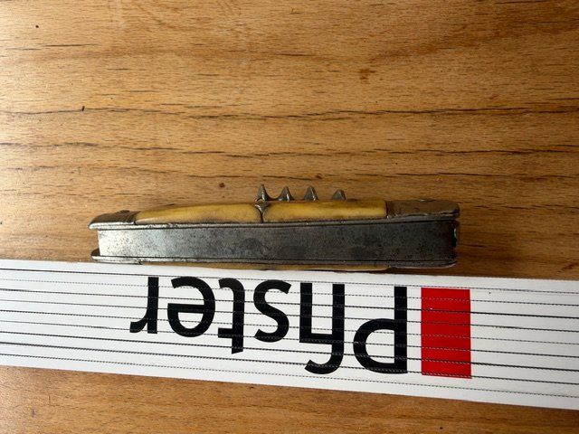 Couteaux de poche: Antikes Taschenmesser, Horngriffschalen – D'occasion à Ennenda par glarner58 3