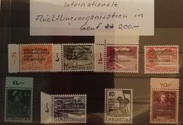2569) OIR (D VIII) 1-8, Flüchtlingsorganisarion postfrisch