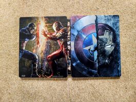 Marvel Captain America Civil War Blu-ray Steelbook edition 