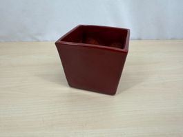 Pot de fleur carré en céramique
