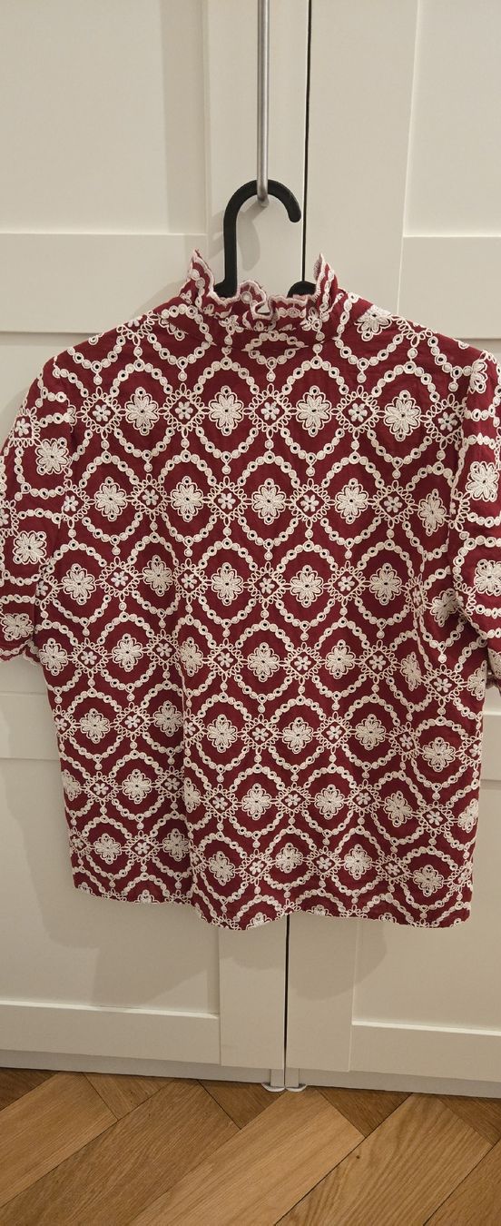 Sezane Camicette: Sezane Bluse Gr 36 Rot Neuwertig – Nuovo (secondo la descrizione) da Basel venduto da 056rm 5