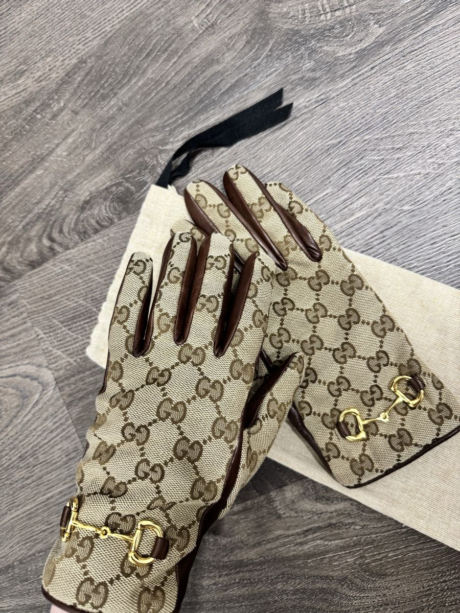 Gucci Guanti & manicotti: Authentic Gucci Logo Gloves, new, size L – Nuovo (secondo la descrizione) da Thonex venduto da Lux_brands01 7