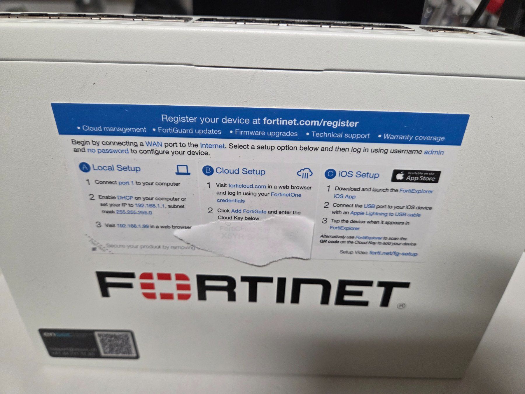 Fortinet Firewall: Fortinet FortiGate 60F Firewall FG-60F mit 10 x RJ45 – Usato da Zürich venduto da Alibaba1234 2