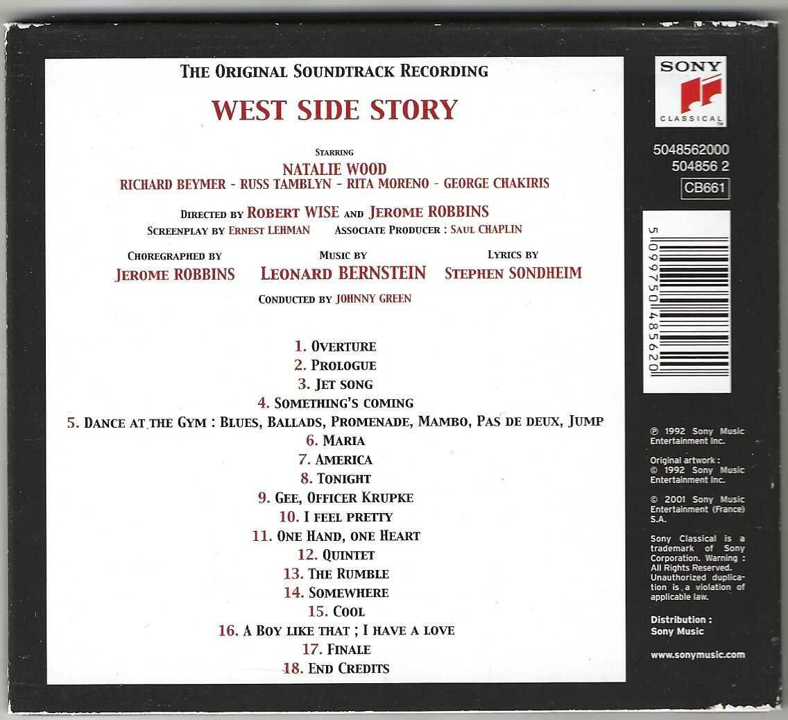 CDs: Leonard Bernstein - West Side Story – Gebraucht aus Genève von CDLPBookS 1