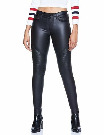 Only Damen Onlnew Royal Reg Sk. Biker Coated Noos Hose S/''3