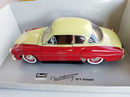 Wartburg 311 Coupé rot-crème (1959) von Revell die Cast 1/18